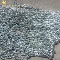 Isolation thick small iron chain Black thin 5 meters parking pile long wear-resistant metal clothes a roll of buckle ring strong