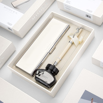 German MODERN pen gift box set to give female birthday gift free lettering student practice Lady sign pen
