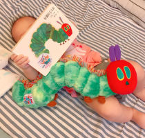 Foreign trade Child painted Ben Eric Carle doll Good hungry caterpillar Multi-functional Booklet baby toy