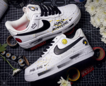  HZP man produced sneakers custom AF1 original trend DIY painted hand-painted Quan Zhilong little daisy theme