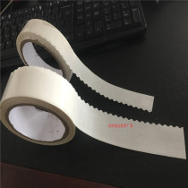 Carton wavy edging edge strong double-sided tape Sawtooth double-sided tape zipper carton easy to tear double-sided tape