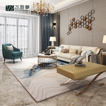 Crystal dream light luxury simple living room coffee table carpet postmodern Nordic household large area bedroom carpet floor mat
