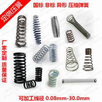 YA YI YII type cylindrical spiral compression spring is not standard shaped spring and tighten flat spring
