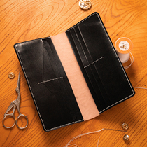 Wayback Japan New Jubilee Hip Leather Long Wallet Large Capacity Multi-Position Multi-Position Card Bag Handmade Money Clip Men