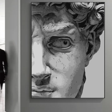 油彩画 人物 抽象的 抽象油画- 抖音百科