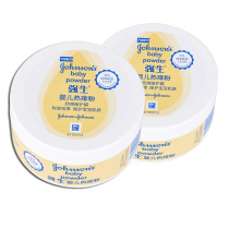 Johnson & Johnson baby powder hot prickly heat powder newborn infant adult child prickly powder Four Seasons General puff