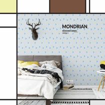 Opai high-end soft non-woven wallpaper Mondrian 2