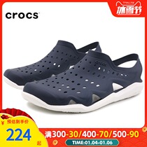 Crocs Carlochi sandals mens shoes 2021 autumn outdoor water shoes sandals non-slip tide slippers hole shoes