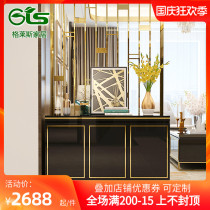 Light luxury porch cabinet shoe cabinet integrated living room screen partition cabinet simple modern entrance decoration cabinet into the house hall cabinet