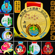 Medals Customized Marathon Memorial Gold Medal School Games Childrens listing Competition Creative Metal Medal