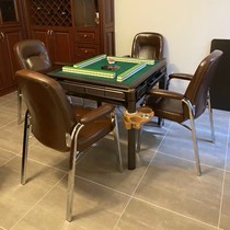 Mahjong chair special chess room comfortable conference chair hotel Teahouse simple body waist fixed armrest