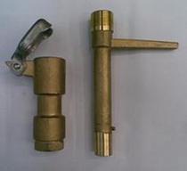 6 points DN20 1 inch DN25 brass quick water intake valve convenient body Greening water intake valve key lever Garden