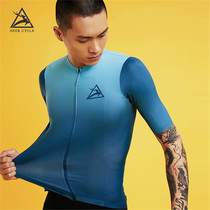 deer little deer spring summer men professional riding clothes perspiration speed dry light weight road bike riding short sleeve blouses