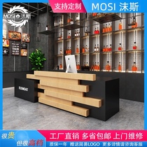 Industrial style cashier Commercial barbecue restaurant Cinema reception desk Creative coffee shop counter Restaurant Bar