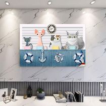 2021 new TV set dust cover wall-mounted 65-inch universal hanging cloth towel simple modern dust cover