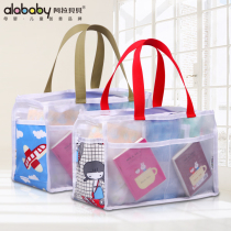 Fashionable spicy mommy bag with baby travel storage bag baby products bag Travel large capacity handbag cloth bag