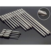 Phillips screwdriver bit set Extended Phillips screwdriver S2 alloy steel screwdriver Wind batch nozzle Electric screwdriver