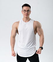 Muscle brothers fitness vest ins high bomb 2020 equipment training basketball brothers Sports Board sleeveless T-shirt men