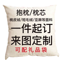 Custom pillow logo Home car pillow quilt sofa air conditioning pillow set Cartoon cushion One custom