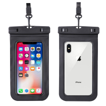 骑手外卖专用手机防水袋潜水可触屏游泳漂流透明密封大屏手机套