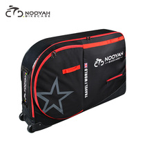 NOOYAH BIKE LOADING BAG ROAD CAR IRON THREE-CAR CONTAINING BOX WITH ROLLER LOADING BAG MOUNTAIN BIKE CONSIGNED BAG