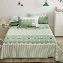 Live exclusive CTD2 3 old coarse cloth fabric can be customized bed sheets 230 * 230cm pastoral bedding simple fashion