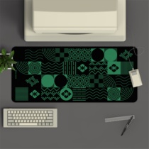 Landscape Themed Keycap Mouse Pad Mouse oversize BUGER Original natural section Messy Fabric with lock side