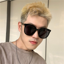 Big face men sunglasses polarized thin personality 2020 driving driver round face UV sunglasses tide