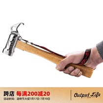 CAMPINGMOON Coman stainless Steel hammer Outdoor BC campground mace glamping mace hammer hammer