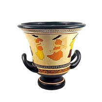 (Veroni Ceramic Crafts) Ancient Greek hand-painted 1:1 imitation binaural bartender decorative ornaments A