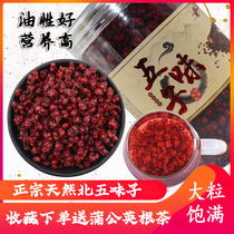 Schisandra 500g Northeast Changbai Mountain selected premium fresh wild North Schisandra Chinese medicine dried grain goods bubble tea