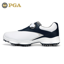 PGA golf mens sneakers waterproof shoes movable nail anti-slip shoe nail knob telescopic lace