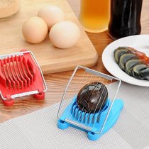 Household multifunctional stainless steel egg cutter egg slicer petal cutter petal cutter pine flower egg pickled Petal Split