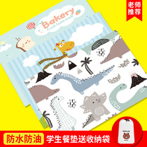  Table mat Childrens primary school placemat Lunch insulation mat First grade tablecloth baby anti-scalding ins wind placemat mat