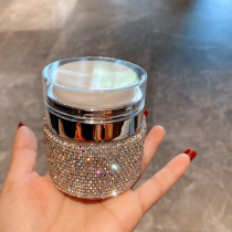 Insert Drilling Upscale Vacuum Face Cream Bottle Cosmetic Split Bottle Travel Portable Press Type Powder Bottom Vegan Cream Emulsion Bottle