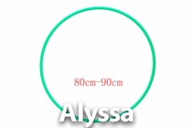 Alyssa professional art gymnastics circle-green size note 80 85 90cm when shooting