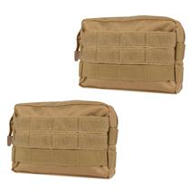 Outdoor tactical vest accessory bag EDC kit sundries bag commuter bag molle sub-bag storage bag hanging bag