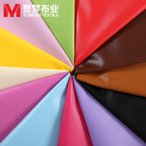 Napa pattern PU artificial leather imitation leather waterproof soft bag car bedside fabric decorative sofa fabric