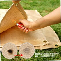 Outdoor Camping Fireproof Cloth Meadow Wild Cooking Barbecue Insulation Mat High Temperature Resistant Glass Fiber Flame Retardant Cloth Fire Blanket