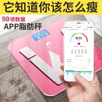 Electronic scales for men and womens body scales weight loss scale smart Bluetooth household weight measurement fat body weight measurement device
