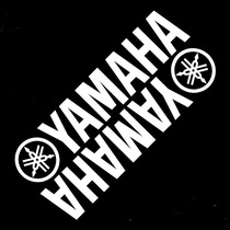 Suitable for Yamaha motorcycle stickers Pedal ghost fire decals Xunying modified decoration car label pull flower reflective stickers