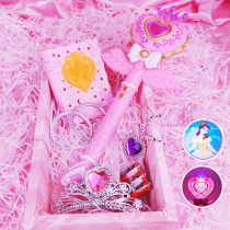Princess Aisha magic fairy magic wand Bara Bara luminous luminous little fairy girl baby transformed into childrens toys
