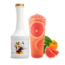 Guangxi concentrated red grapefruit juice with pulp commercial juice beverage milk tea shop special full cup of red pomelo original ingredients
