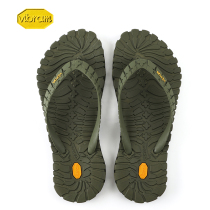 Vibram slippers men's and women's flip flops beach non-slip wear-resistant shoes lovers slippers summer