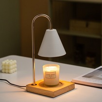 Nordic modern flawless fragrant lavender wax lamp timed dimming bedroom night light scented log melt candle lamp with wax table lamp