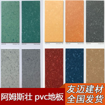 Armstrong PVC ground glue Cuilililong Ya Kailong clean Dragon homogeneous plastic floor School hospital use