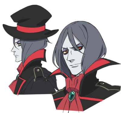 Sirius the Jaeger Mikhail Vampire Black Cosplay Costume