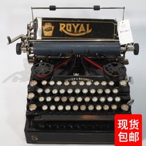 1910s American antique Royal Standard No5 vintage mechanical English typewriter normal use