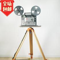 Nostalgic antique Japanese Ireland Mo Elmo GS-800 super 8mm super 8mm talking-picture projector