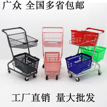 Guangzhong supermarket shopping cart trolley truck supermarket shopping cart KTV convenience store small trolley
